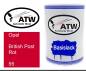 Preview: Opel, British Post Rot, 055: 500ml Lackdose, von ATW Autoteile West.